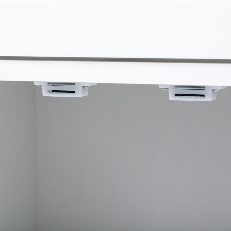 Îlot de cuisine mobile multifonctionnel avec plateau rétractable 2 tiroirs et 4 portes CAPSID