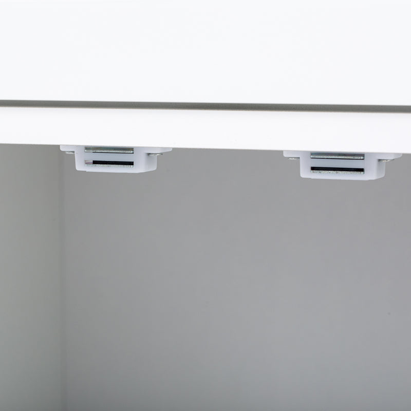 Îlot de cuisine mobile multifonctionnel avec plateau rétractable 2 tiroirs et 4 portes CAPSID