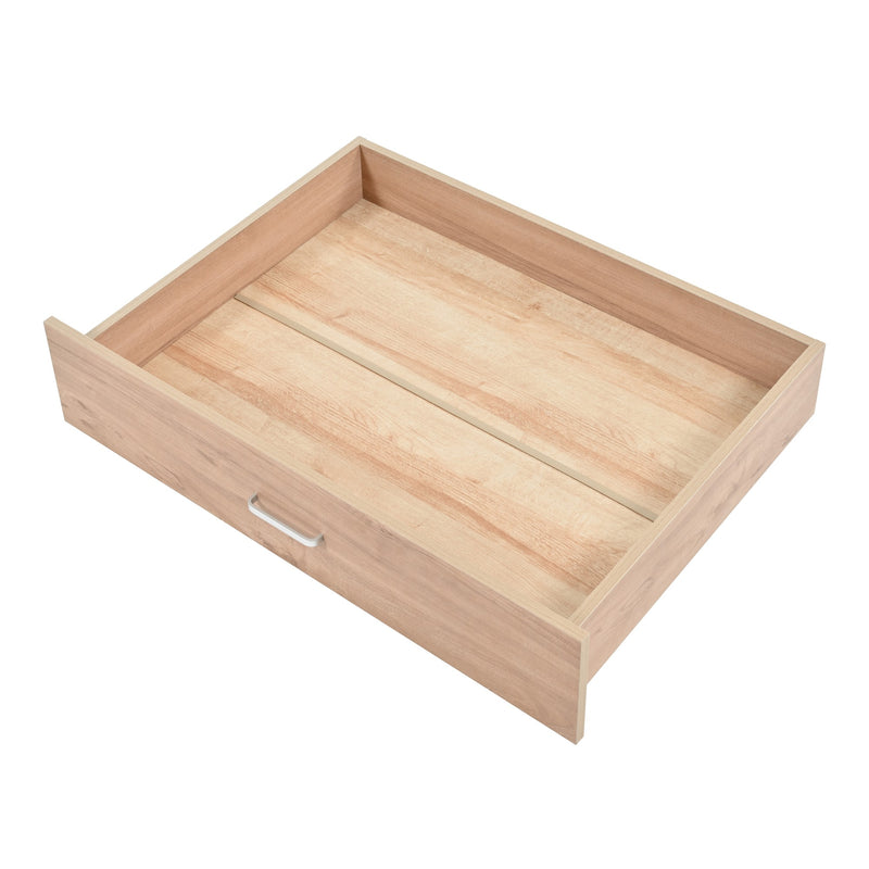 Cadre de lit queen blanc scandinave avec 2 tiroirs de rangement sous le lit 160*200cm (matelas non inclus) MRNA