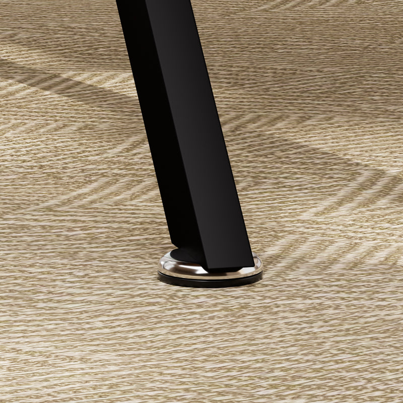 Table de salle à manger ronde vintage effet bois marron rustique 90*90cm CELLWALL