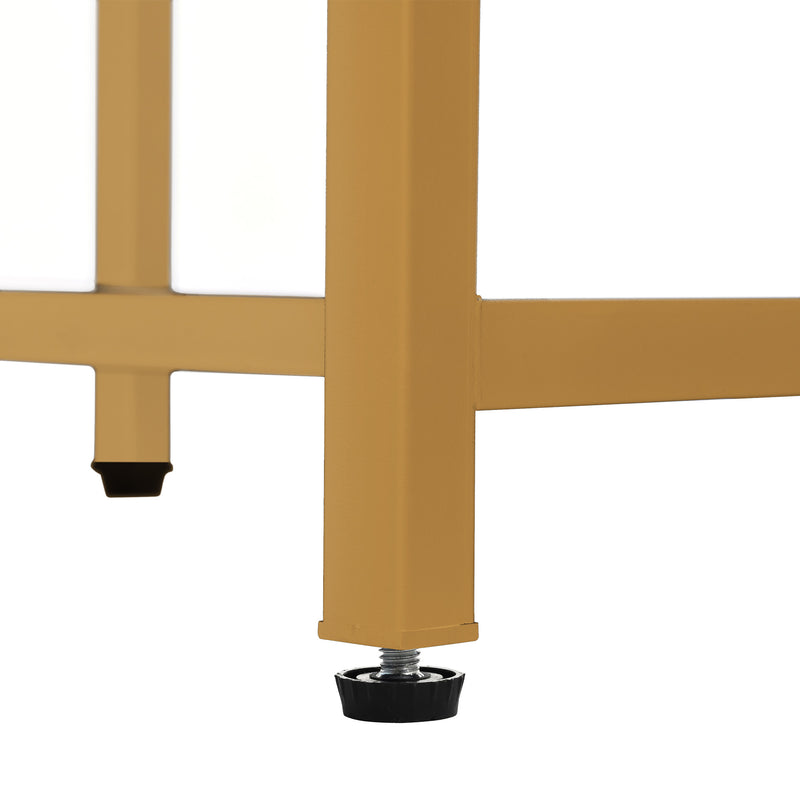 Set de coiffeuse blanche moderne avec miroir éclairé LED (3 couleurs), tabouret, prises Intégrées et support sèche-cheveux CRACZEKS