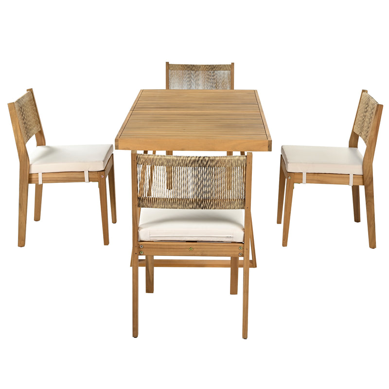 Ensemble de table et 4 chaises d&