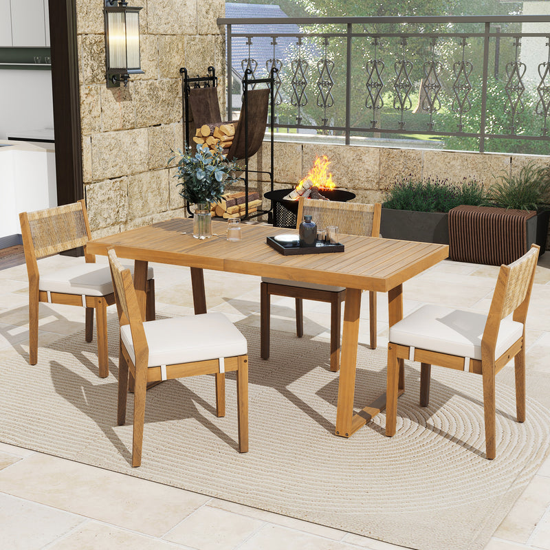 Ensemble de table et 4 chaises d&