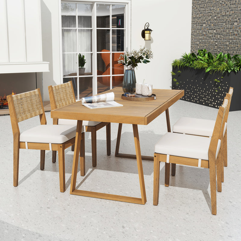 Ensemble de table et 4 chaises d&
