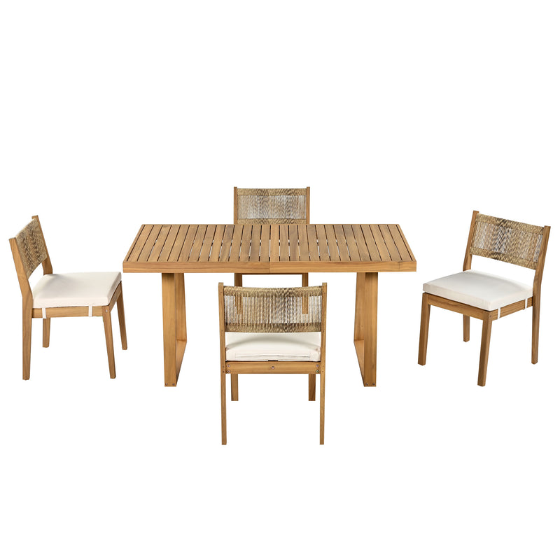 Ensemble de table et 4 chaises d&