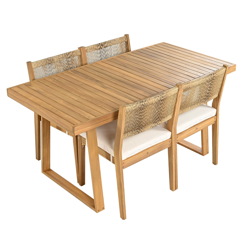 Ensemble de table et 4 chaises d&