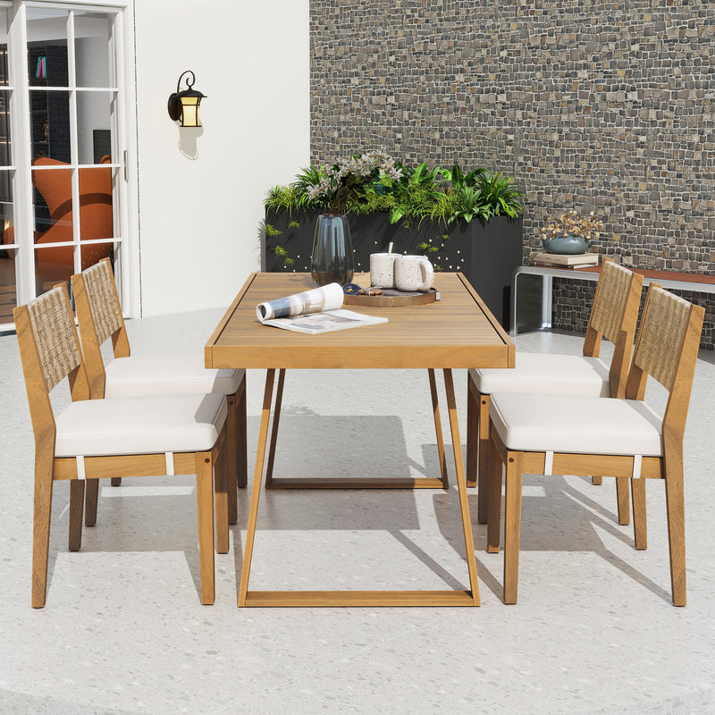 Ensemble de table et 4 chaises d&