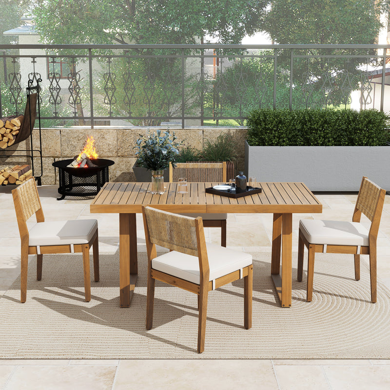 Ensemble de table et 4 chaises d&