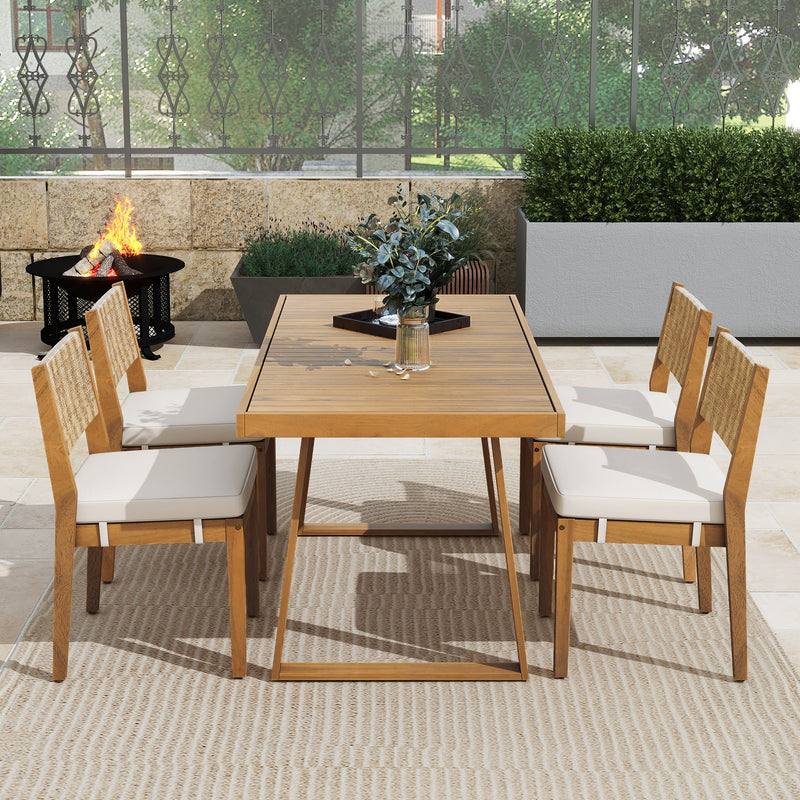 Ensemble de table et 4 chaises d&
