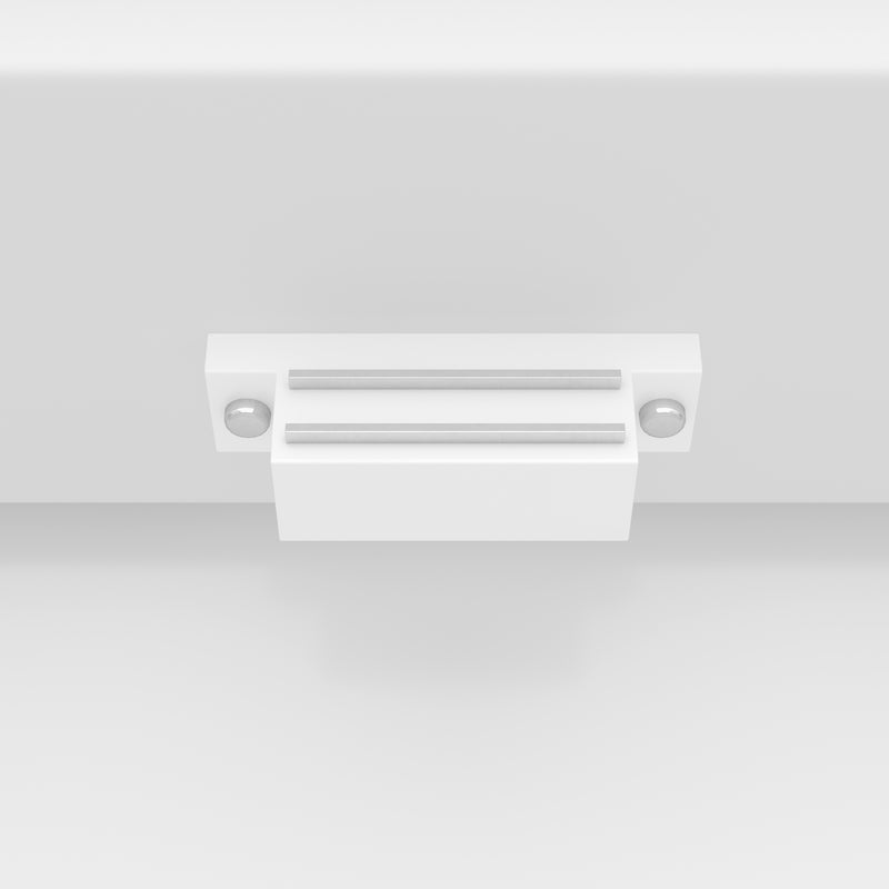 Meuble vasque blanc laqué sur pied, vasque en céramique, tiroir silencieux et rangement (robinet non inclus) FIBER