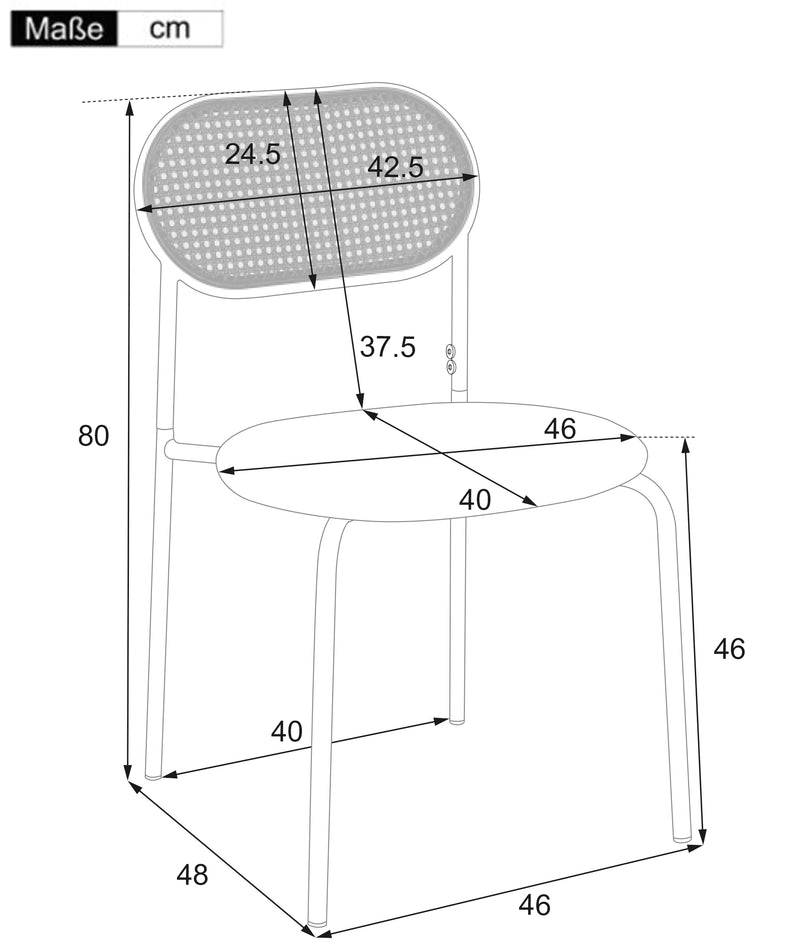 Ensemble table à manger et quatre chaises en verre minimaliste moderne avec plateau en verre transparent, cadre en bois naturel et dossier en rotin LOSSIRS+GHEXIELS BLACK