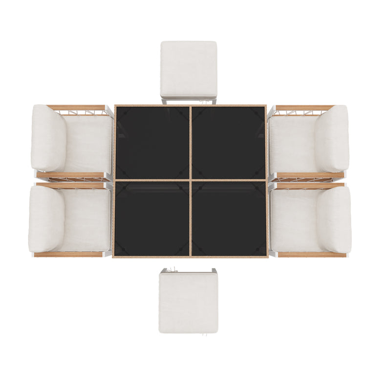 Ensemble table et chaises d&