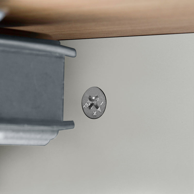 Îlot de cuisine mobile et table à manger extensible avec roulettes, éclairage LED avec prises intégrées (blanc et bois naturel) SALNIED