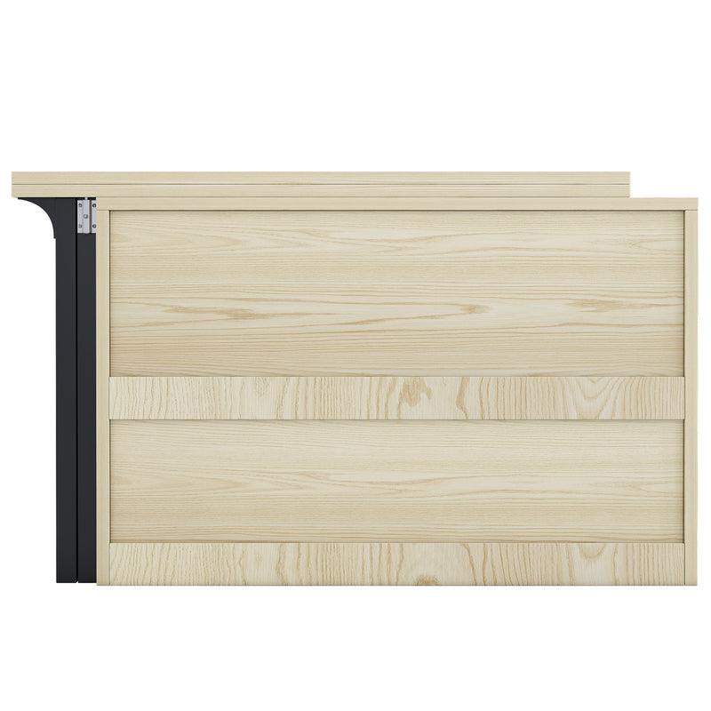 Table à salle à manger pliante et extensible avec meuble de rangement pivotant 360° SYNTROPHY