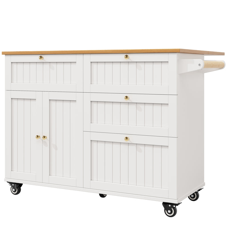 Chariots de cusisine noire extensible scandinaveen MDF avec roulettes TICUILS WHITE