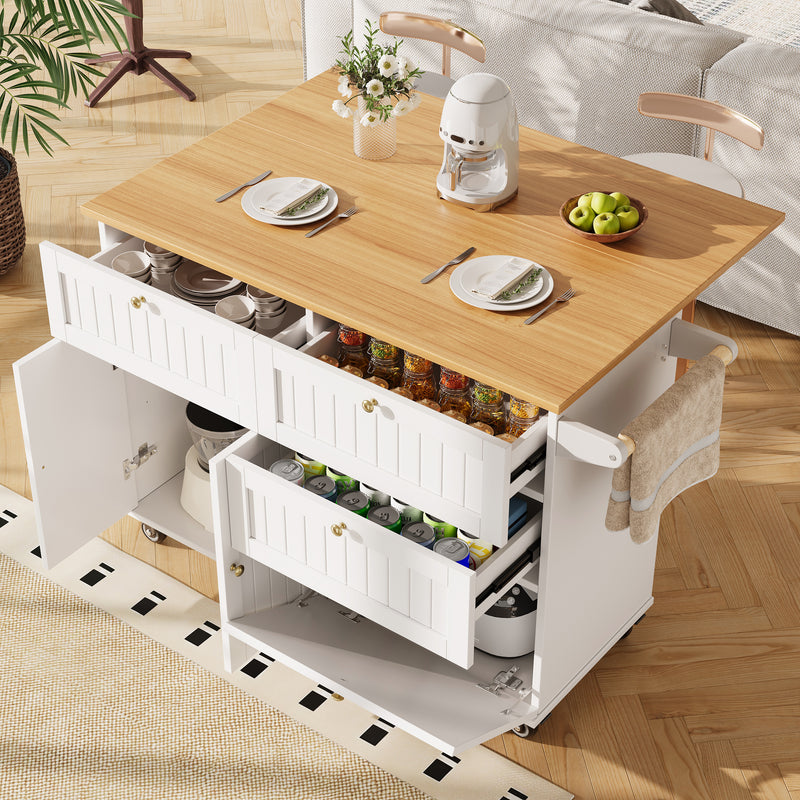 Chariots de cusisine noire extensible scandinaveen MDF avec roulettes TICUILS WHITE