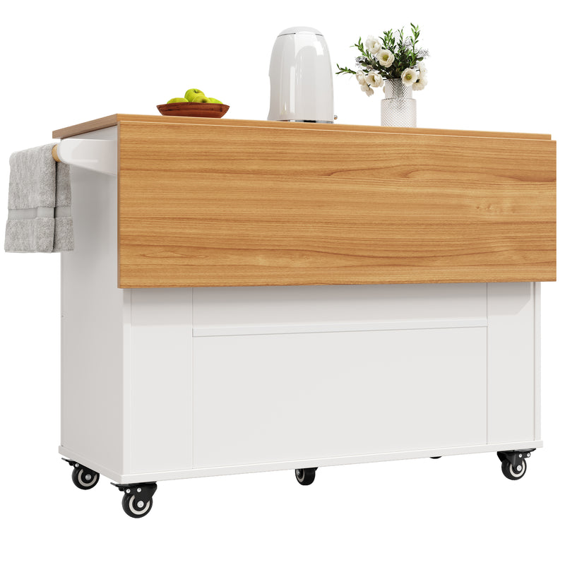 Chariots de cusisine noire extensible scandinaveen MDF avec roulettes TICUILS WHITE