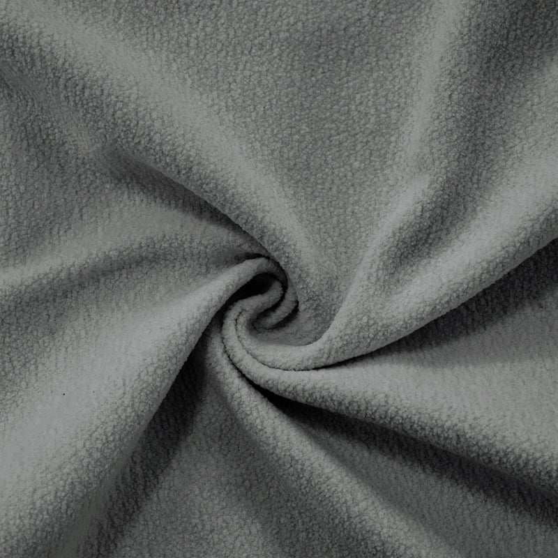 Canapé modulable 3 places en tissu chenille gris HYPHAE