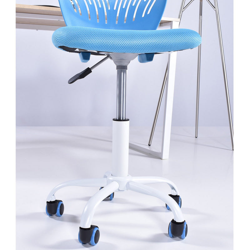 Silla de oficina infantil con ruedas CARNATION BLUE